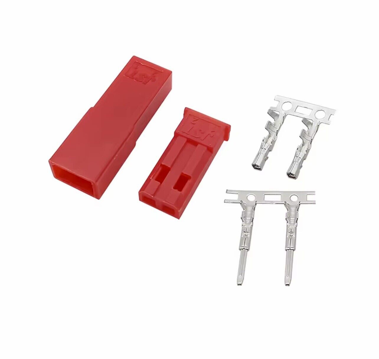 10 Sets 2.54mm JST Male/Female Pin JST-2P Wire/Housing Crimp Terminal Connectors