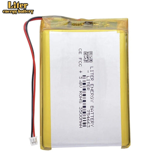 ANBERNIC RG350+ Lithium Polymer Battery LiPo Liter Energy 3500mAh 3.7V 754663