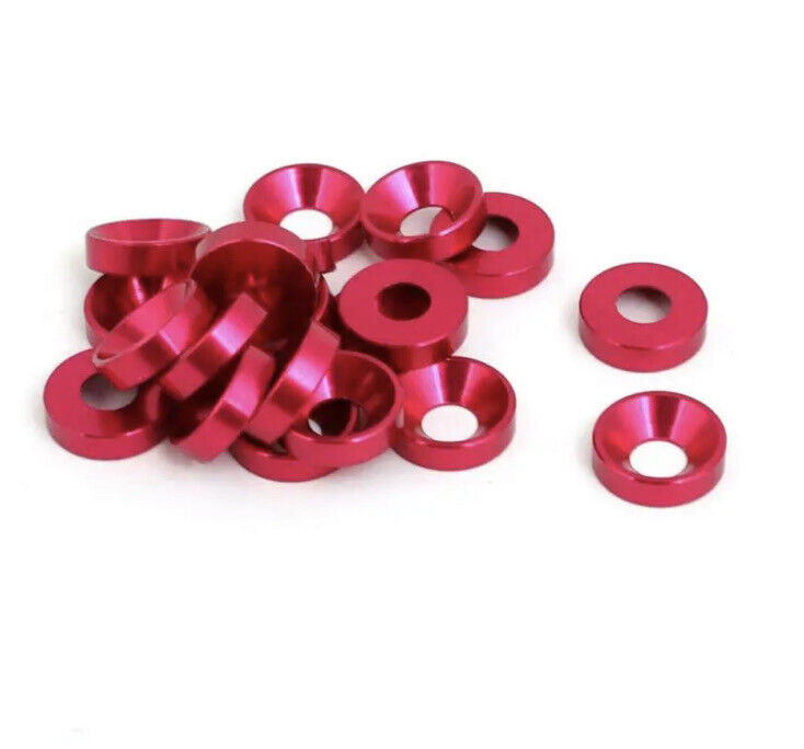 M3 10PCS Aluminium Washers Suit Counter Sunk Screws RC Drone Automotive FPV