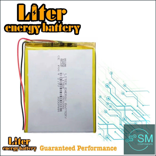 BMPro BM Pro+ Lithium Polymer Ion Battery LiPo Liter Energy 3000mAh 3.7V 357090