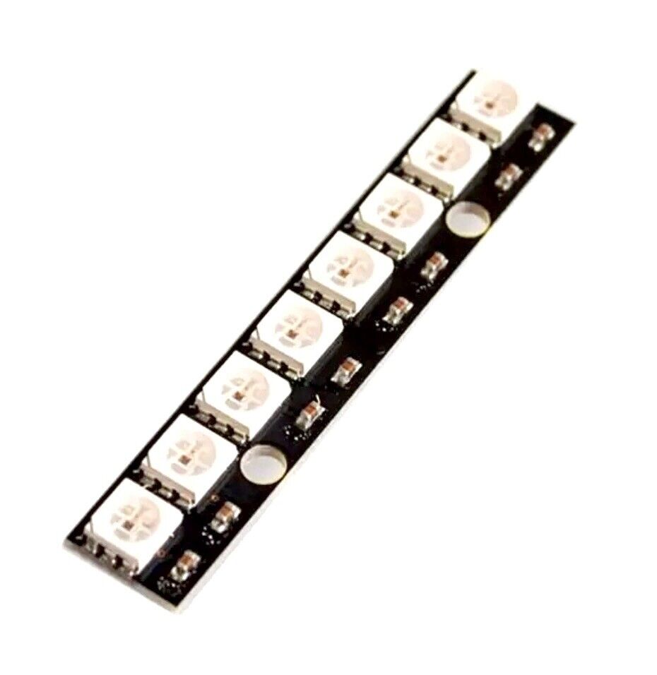 WS2812B 5050 RGB LED Integrated Driver Module 4-93 Bits Development Board 5V DIY