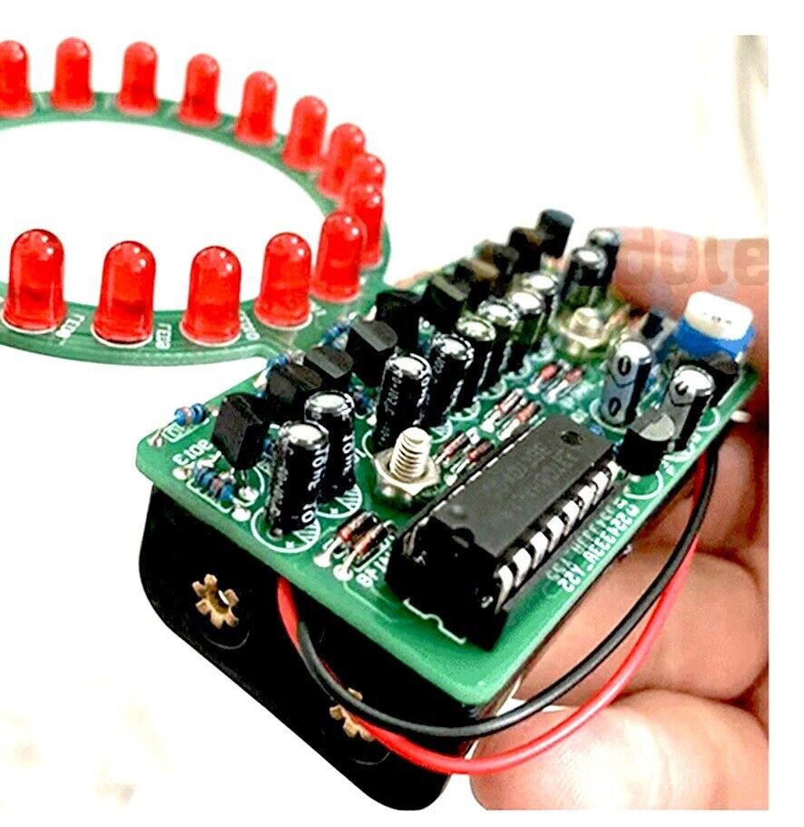 DIY Electronic Gradient Practice Soldering Kit Tracking Fading LED Lights DIY