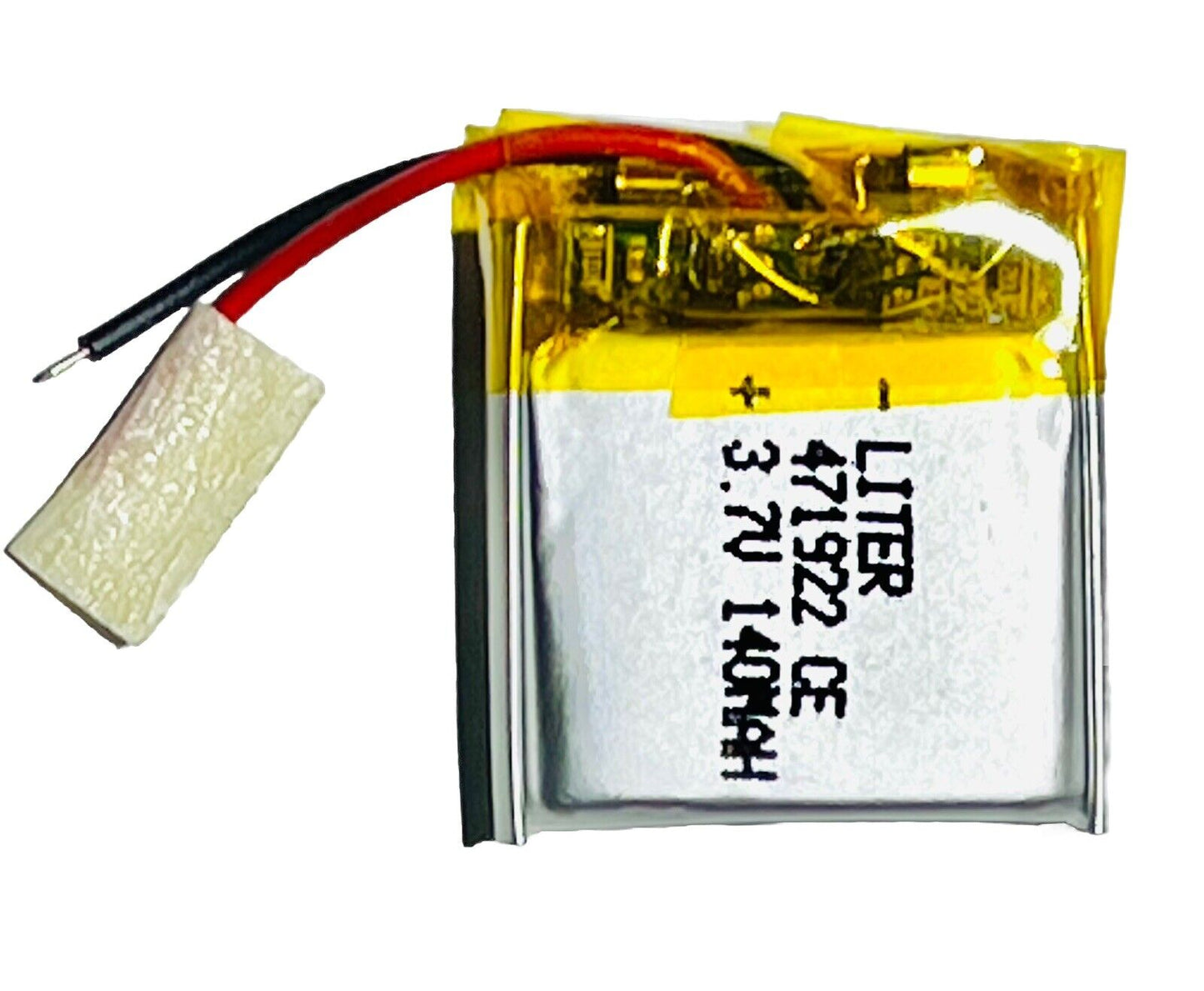 1 X Polymer Lithium Ion Battery LiPo 140mAh 3.7V 471922 4.7X19X22 Inc Protection