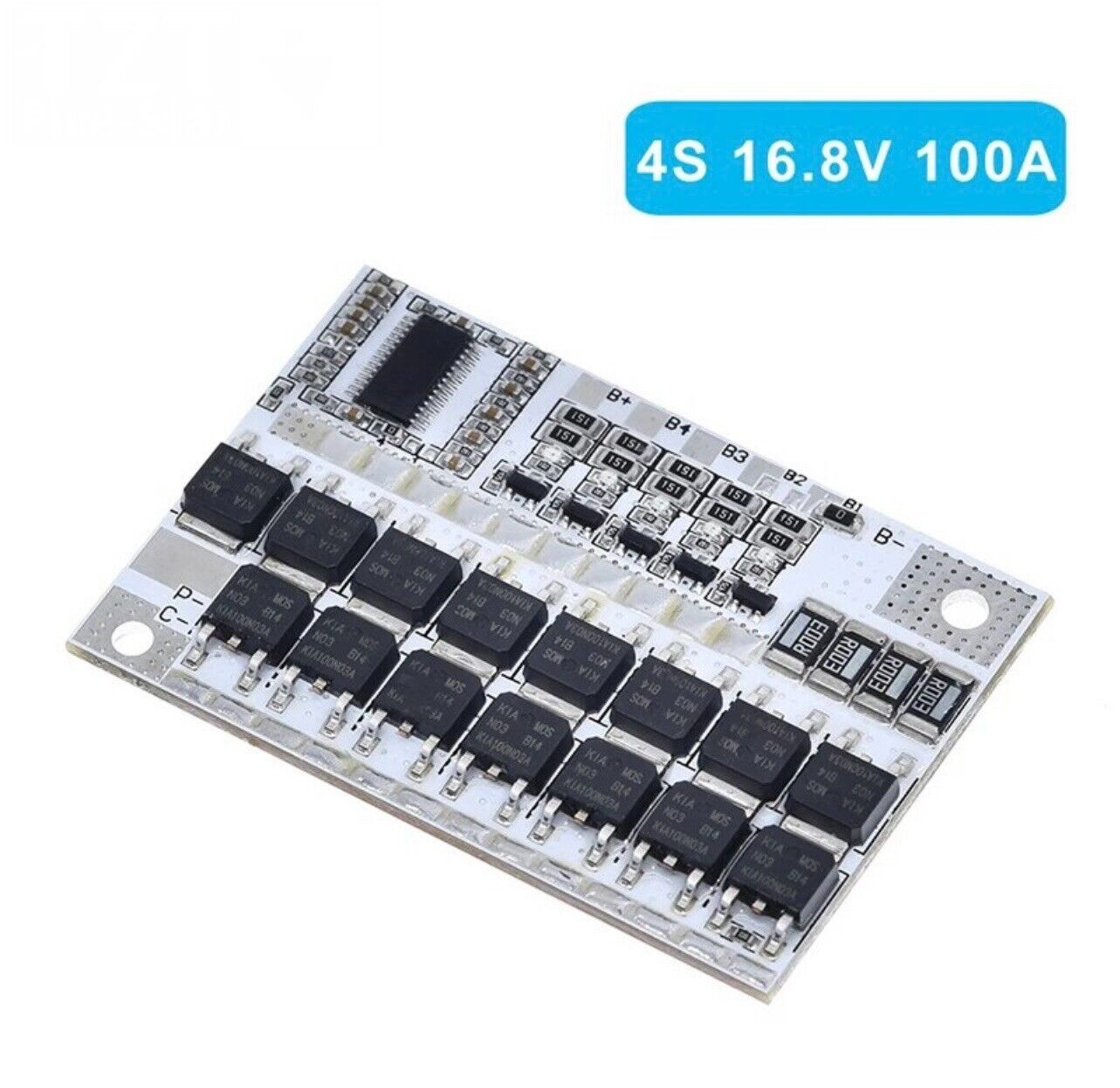 1PCS 3S-4S-5S BMS 12V-21V 100A Lithium Battery Protection Circuit Board Module