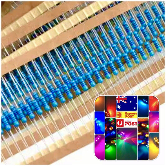 2440pcs/lot 122Values 1/2W 0.5W 1% Metal Film Resistors Assorted Pack