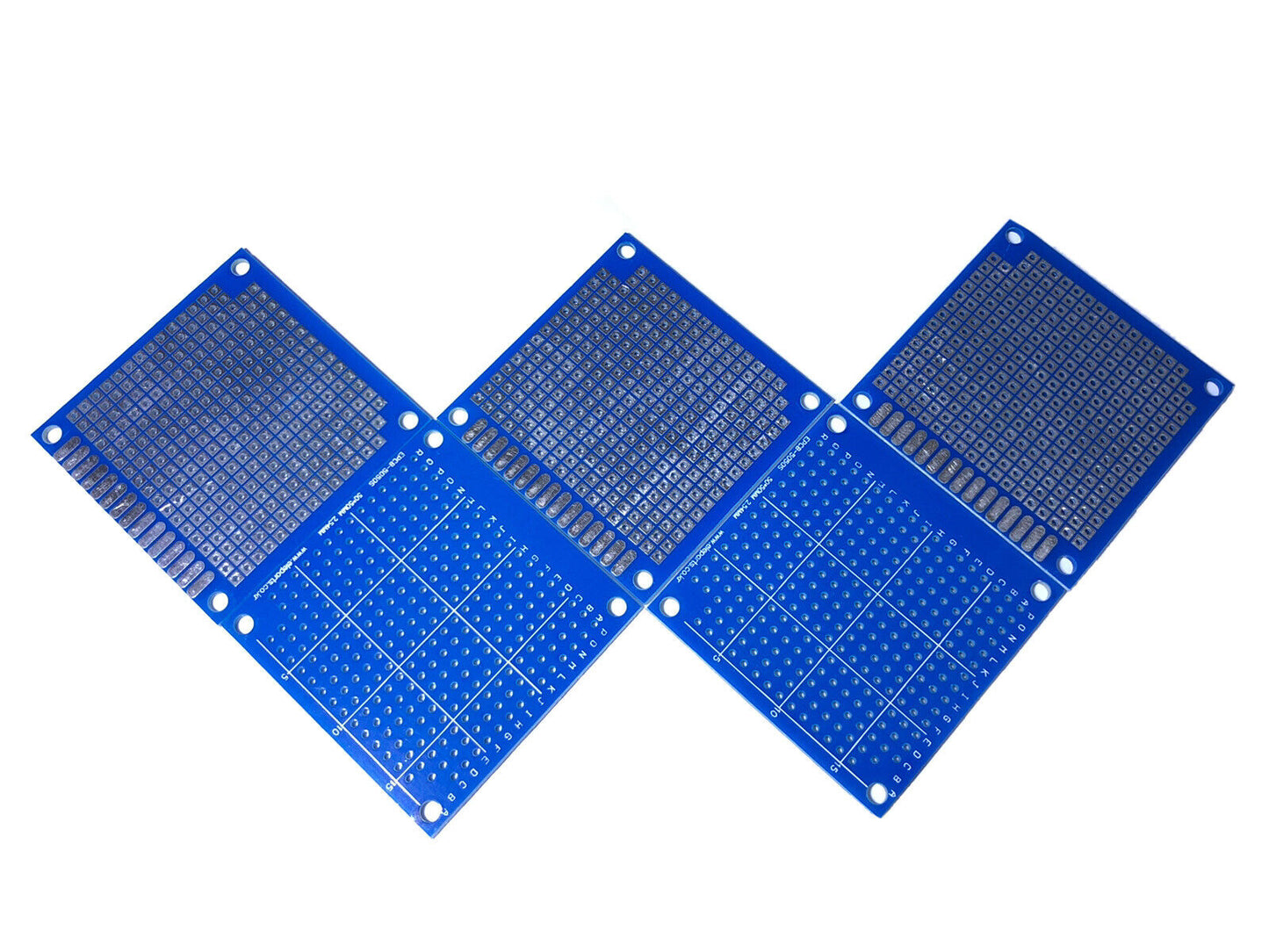 5PCS 5x5cm BLUE FR-4 Prototype Universal Circuit PCB Board Breadboard Sub Board