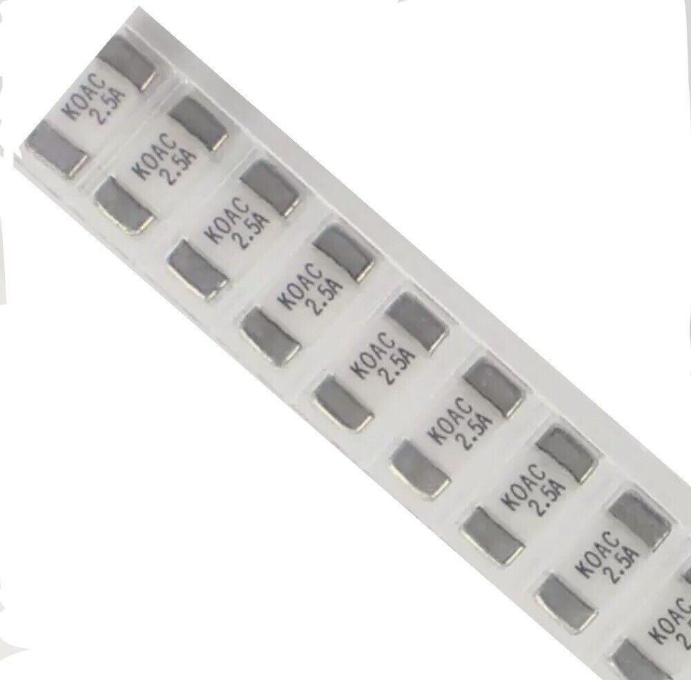 32PCS 1808 125V  SMD Ultra-Fast blow rapid fuses 15 Value 500mA TO 15A + Holders