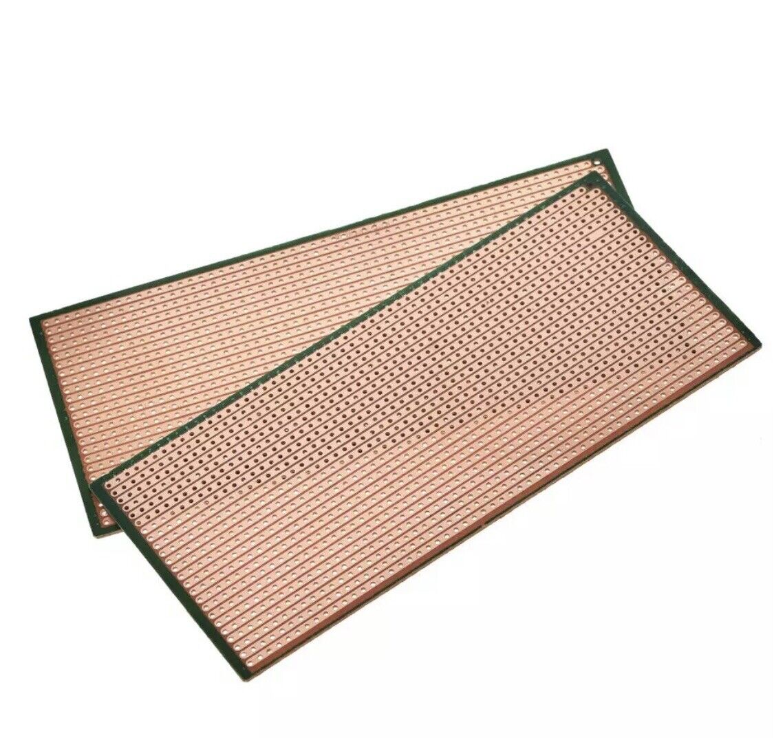 2PCS Prototype PCB 145mm X 65mm Single Sided Copper Clad SRBP DIY PCB Breadboard