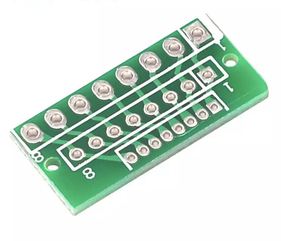 10PCS 5 X 8 Pin 5 X 12 Pin 1.27MM 2.0MM 2.54MM DIY Breakout PCB Converter Board