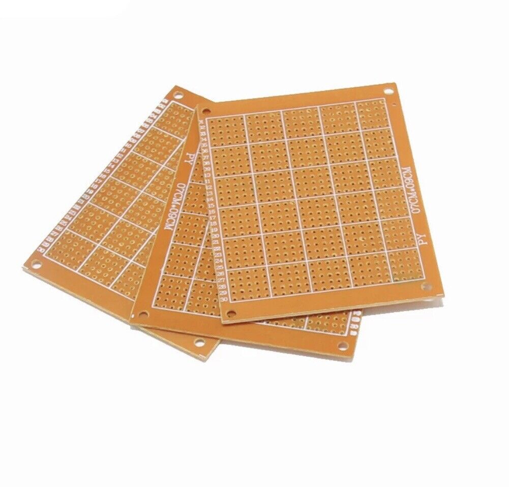 5pcs 7x9cm FR-2 Prototype Perfboard Universal Circuit Paper PCB Board Breadboard