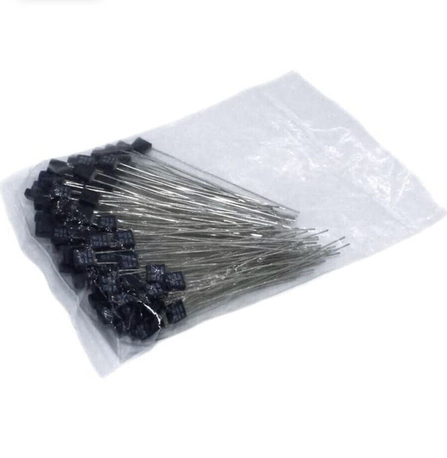 70pcs RH Thermal Fuse 102℃~135° C Degree 250V 2A Black Square Temperature Switch