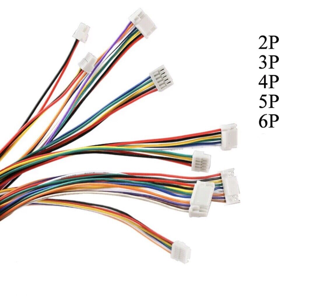 10 Sets 1.25mm JST 4 Pin Wired Micro Connector Quadcopter Electronic Drone 20PCS