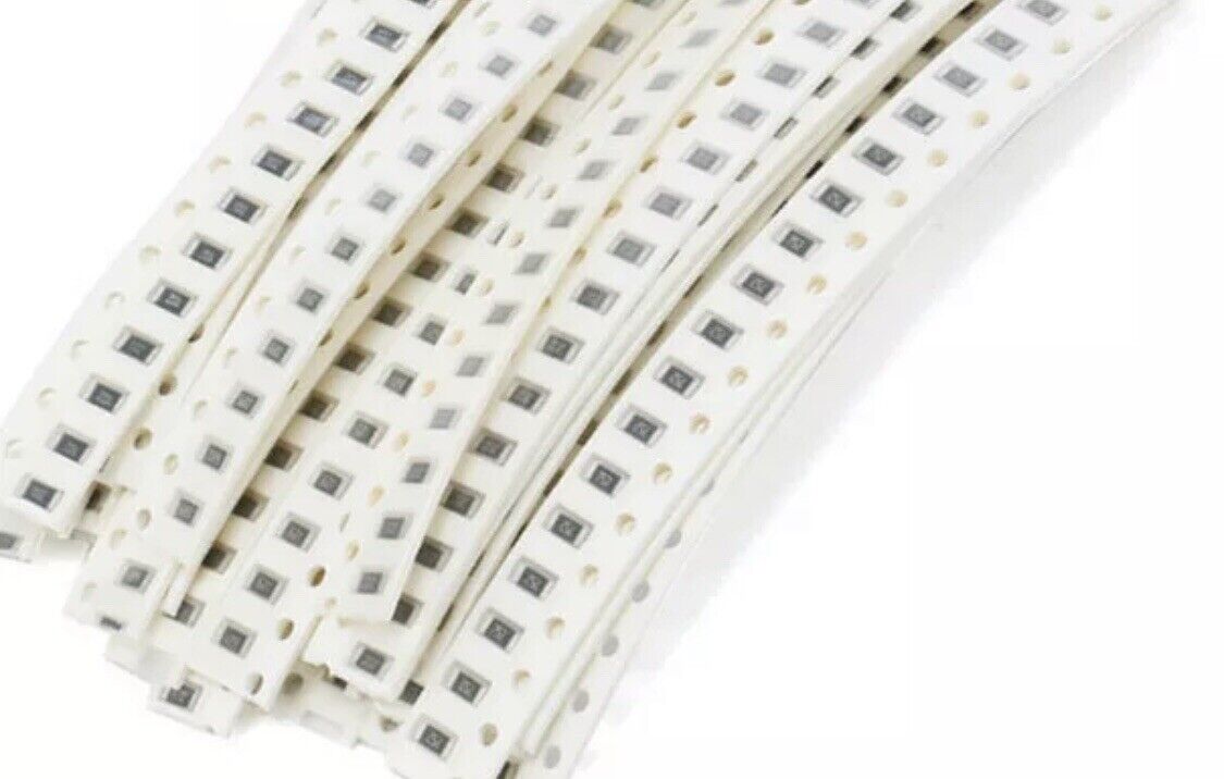 660PCS 1206 SMD Resistor Kit 33 Values Assorted Kit 1-1Mohm ohm5% Values X 20 ea