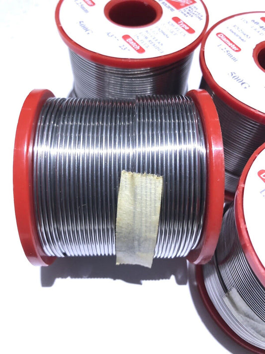 Multicore 60/40 X39 3 Core 1.25mm 0.5kg Tin/Lead Solder Wire 1% No Clean Flux