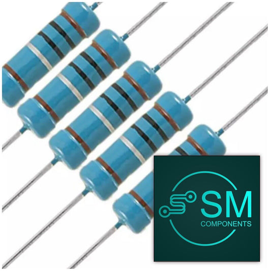 150PCS 3 Watt Metal Film 30 Values 5ea 10R-1Mohm 1% Resistors DIY Assortment Kit