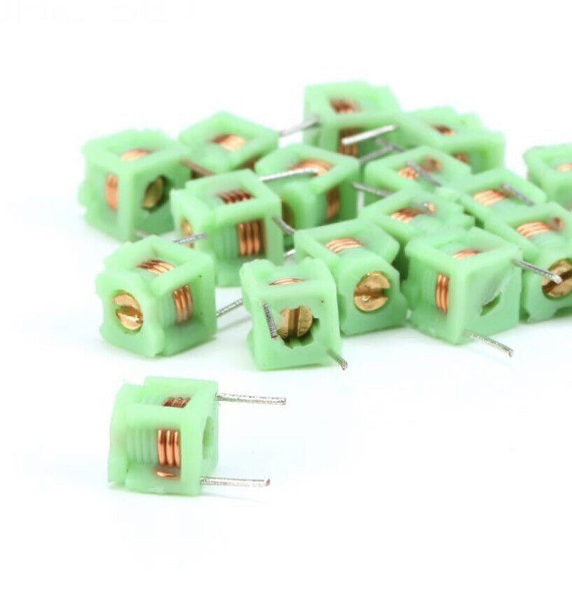 20PCS Adjustable Inductors KLS-MD0505 1.5T-5.5T Molded Inductor Hollow Coil DIY