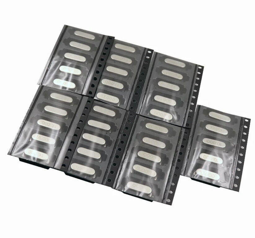 35pcs Crystal Oscillator SMD Electronic Kit, HC-49SMD 7 Values Quartz Oscillator