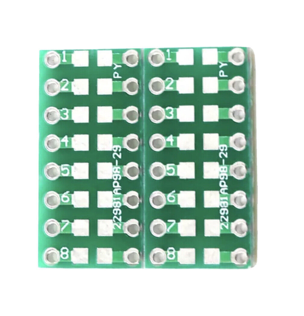 10pcs 0805 0603 0402 to DIP Transfer Board DIP Pin Board Pitch Adapter