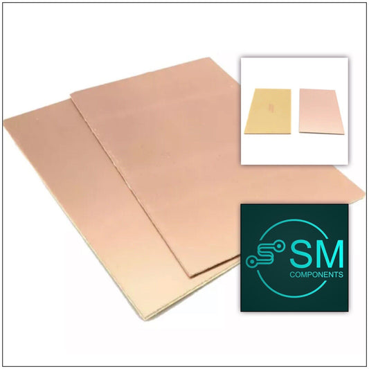 2 Pcs PCB Single Sided Copper Clad FR4 DIY Laminate PCB Circuit Board 100 X 80