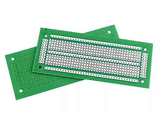 2PCS 116x47mm PCB Single Sided Copper Clad FR2 DIY Prototype PCB Breadboard