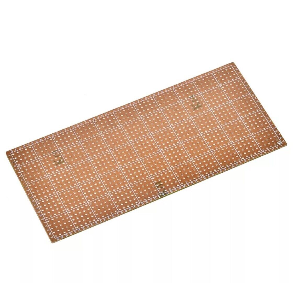 2PCS Prototype PCB 145mm X 65mm Single Sided Copper Clad SRBP DIY PCB Breadboard