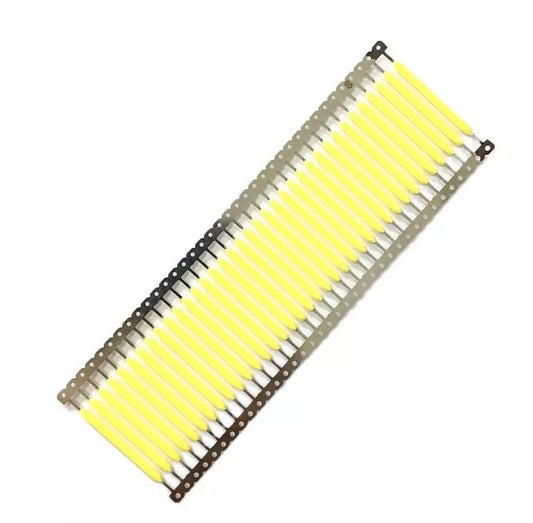 LED Filaments 47PCS 3V 40mm COOL WHITE Rigid Silicone Light Emitting Diodes