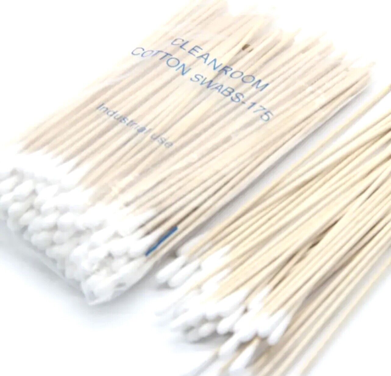 100PCS 150mm Clean Room Long Cotton Swab Sticks PCB Cleaning DIY Antistatic