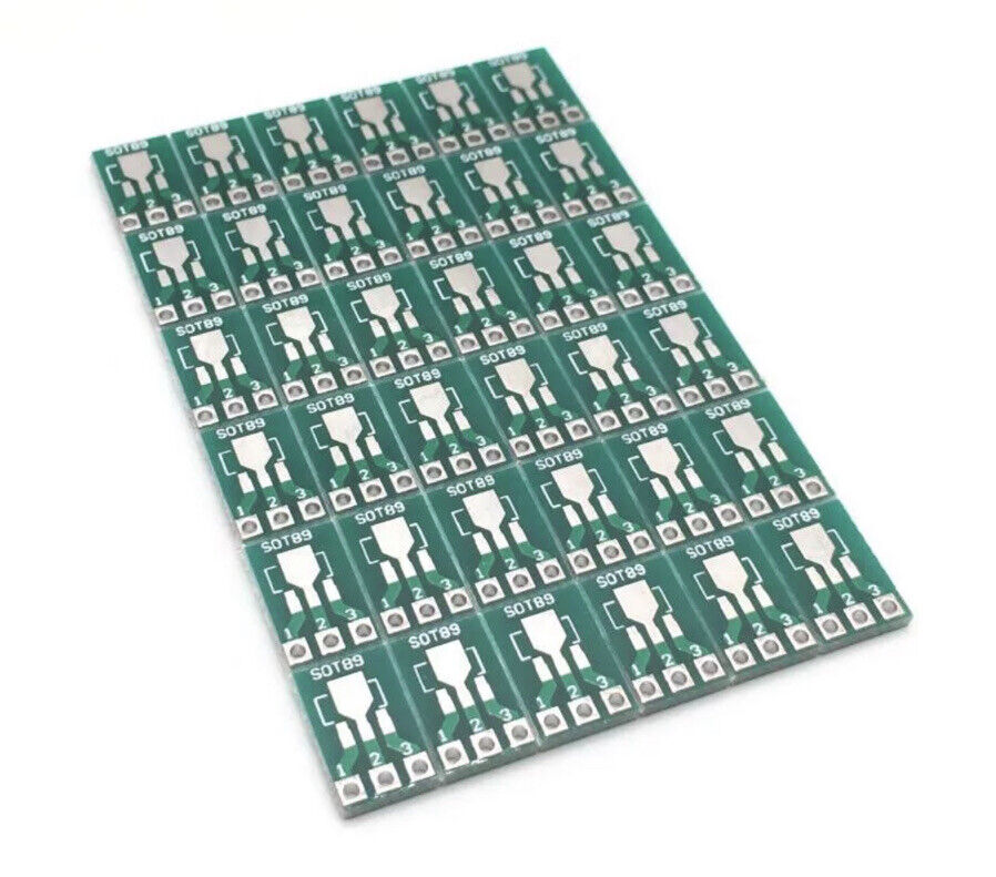 15PCS SOT89 SOT223  to DIP Transfer Board DIP Pin Board Pitch Adapter FR4