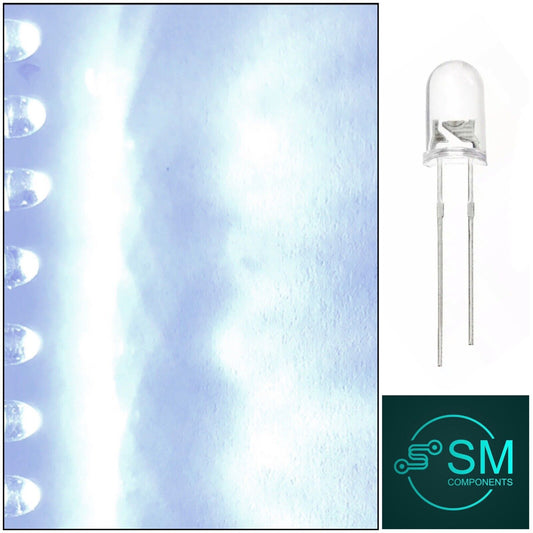 5mm 100PCS White LED Flicker Flame Diodes  DIY Candle Light Emitting Diodes