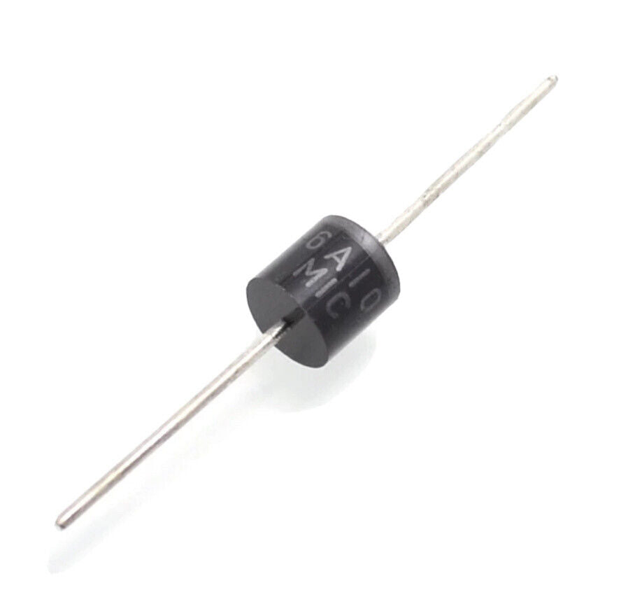 10PCS R6-6A10 6A 1000V 1KV 6 Amp Axial Silicon Rectifier Diodes Bridge Rectifier