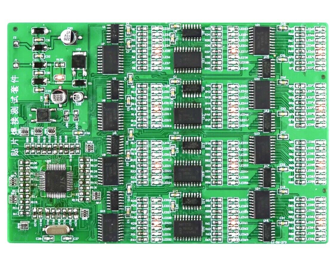 SMD-SMT Soldering Practice Board Huge Component Count LED DIY Kit Electronic PCB