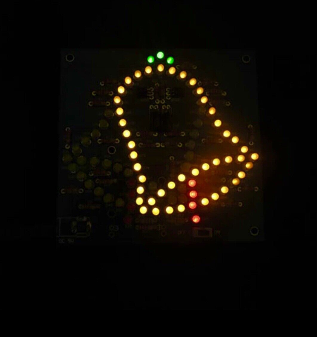 DIY LED Wobbly Bells Project Electronic Education Circuit YELLOW Flashing Kit