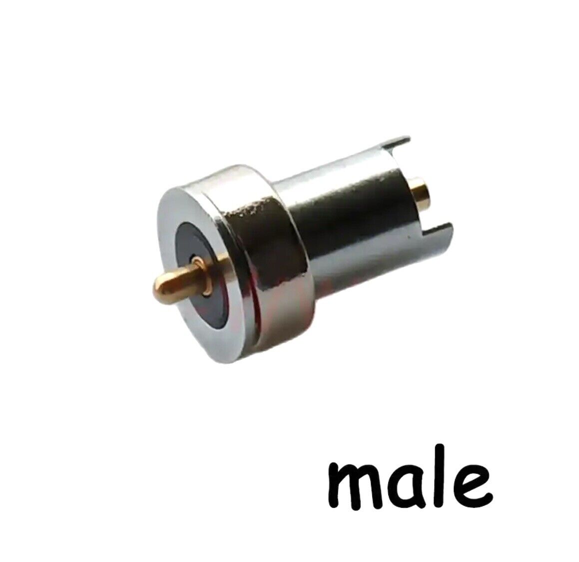 1 X Pair Spring-Loaded Magnetic Pogo Pin 8mm X 13mm Connector Male Female 12V 3A