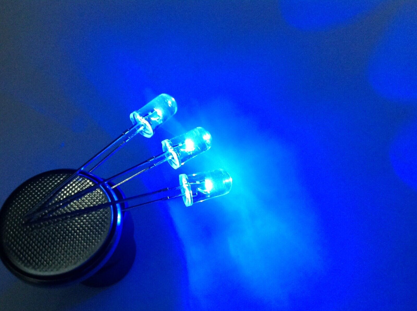 3MM Led Flashing Red Blue 1.0Hz Diode Round Head 100pcs F3 Diodes Red-Blue Flash