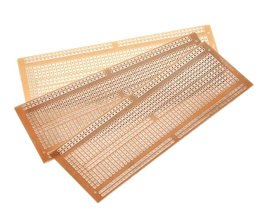 3PCS 133X48mm PCB Single Sided Copper Clad RBP DIY Prototype PCB Breadboard