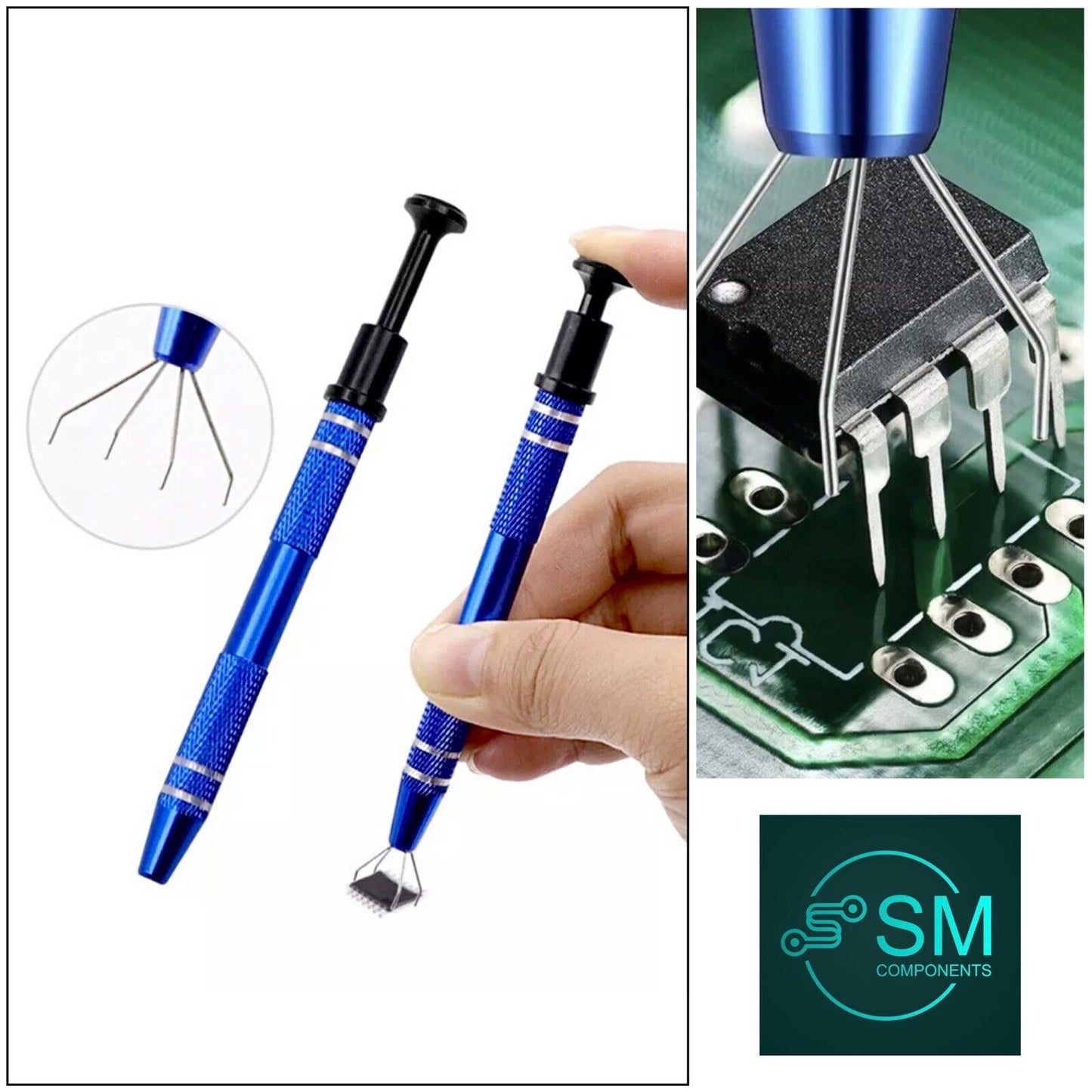 1PC IC Extractor Pen BGA Chip Picker Small Electronic Component Grabber DIY Tool