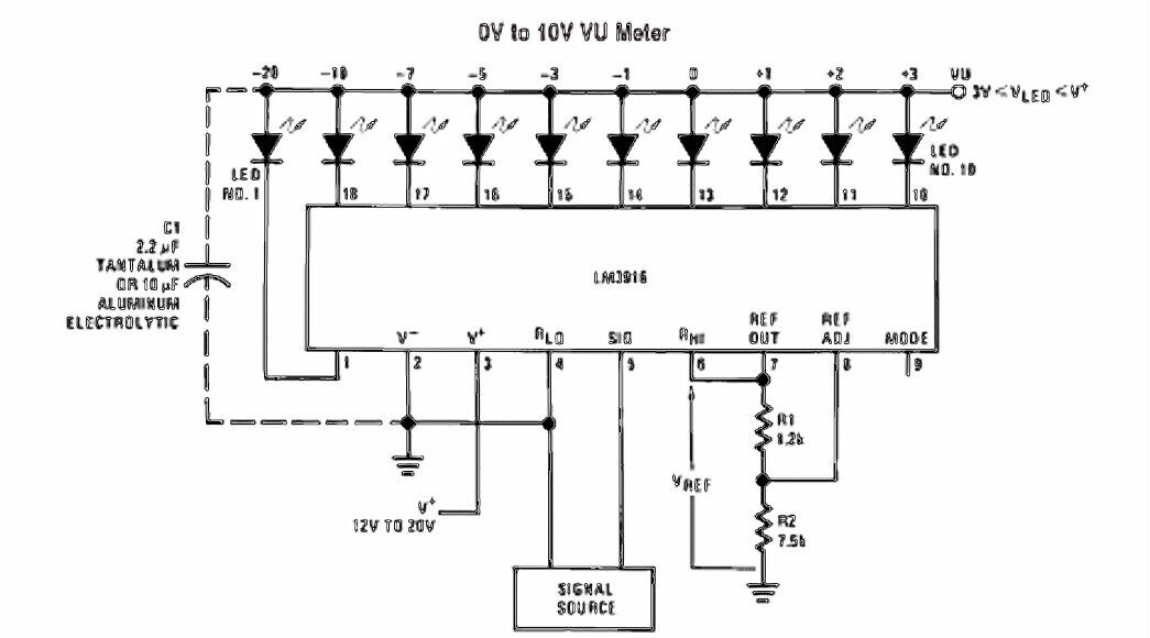 12PCS LM3914N-1 LM3915N-1 LM3916N-1 Logic Led VU Battery Meter Driver I/C 4 X ea