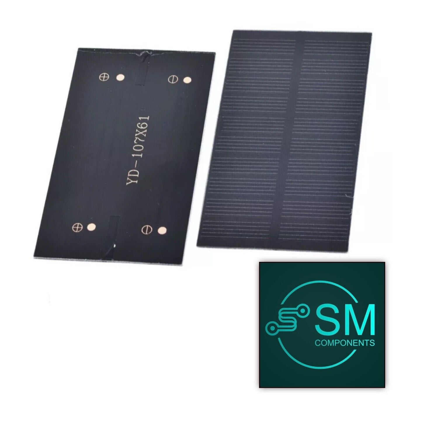 1PC 1W 5V 200mA Solar Cell DIY Monocrystalline Silicon Solar Power DIY Project