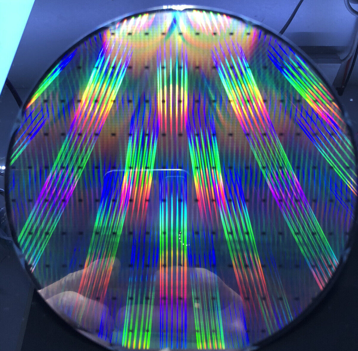 Silicon Wafer Semiconductor Lithography Chips 150mm Diameter Integrated Circuit