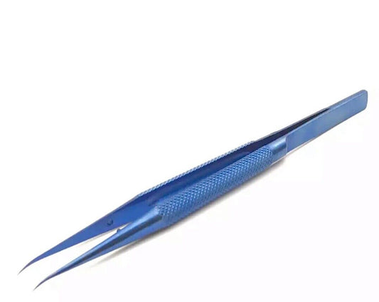 Titanium Alloy 0.15mm CURVED Point Professional Tweezer for Electronics Repair