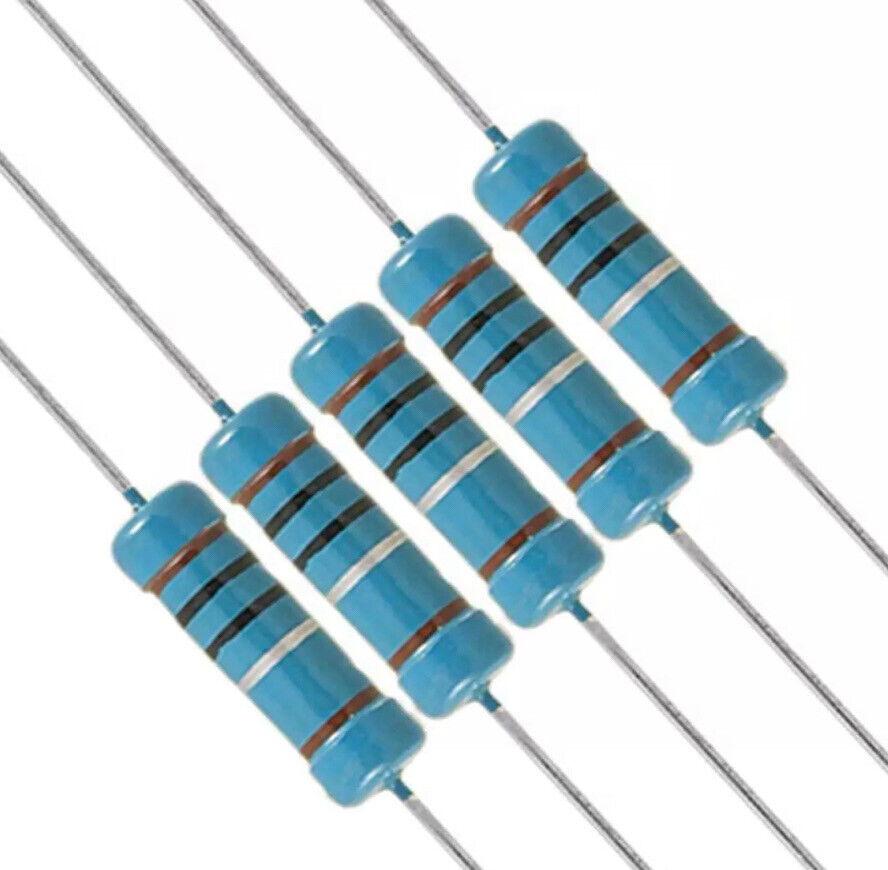 65PCS 13 Values 0.33-8.2 Ohms 1% 3Watt Metal Film Precision Resistor kit