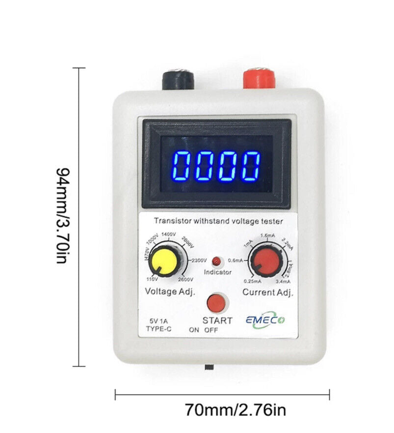 IGBT Test Unit Transistor Withstand Voltage  Electric Transistor Rechargeable