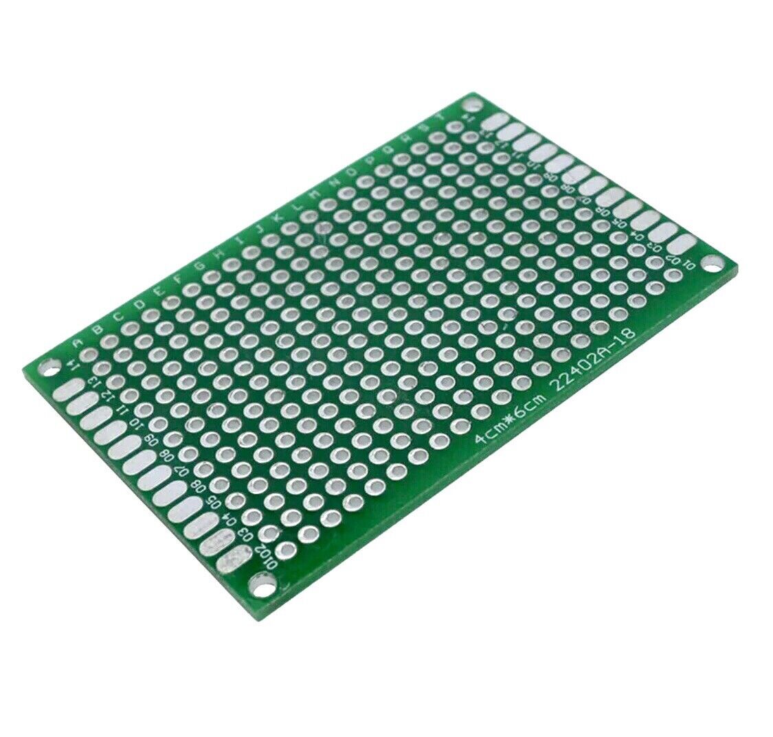 Double Sided Arduino Prototype PCB Tinned DIY 5x7 4x6 3x7 2x8CM  FR4 QTY:4