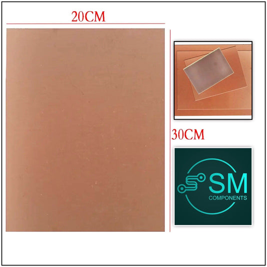 1pc FR4 Single Side Copper Clad 20X30cm DIY Laminate Prototype PCB Circuit Board