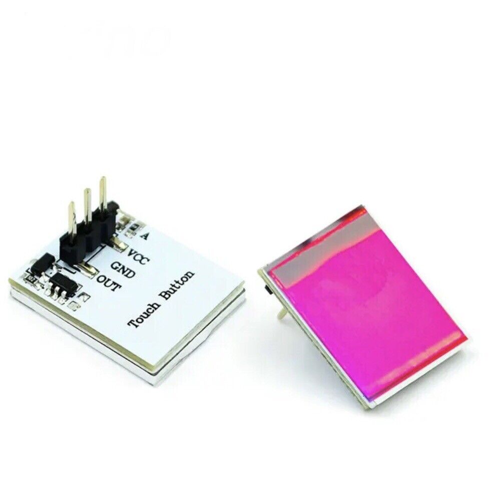 2PCS Capacitive Touch Switch Button BLUE LED Sensor Module HTTM DIY Kit