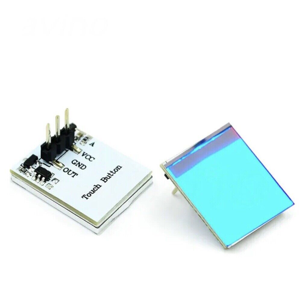 2PCS Capacitive Touch Switch Button BLUE LED Sensor Module HTTM DIY Kit