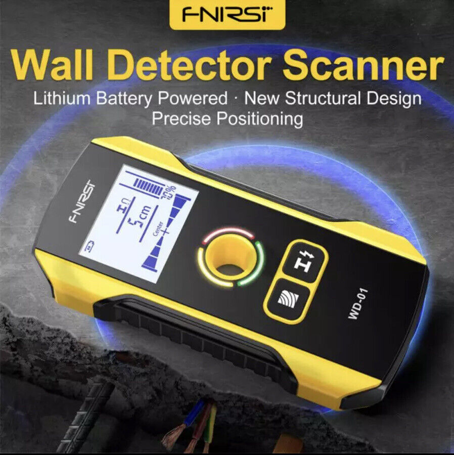 FNIRSI WD-01 Positioning Hole Wall Detector Scanner for Rebars Timber AC Wires