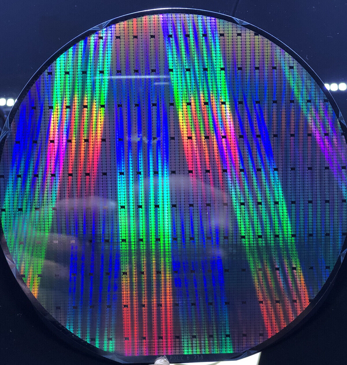 Silicon Wafer Semiconductor Lithography Chips 150mm Diameter Integrated Circuit