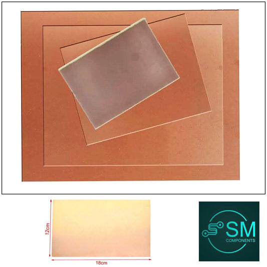 1pc FR4 Single Side Copper Clad 18x12cm DIY Laminate Prototype PCB Circuit Board