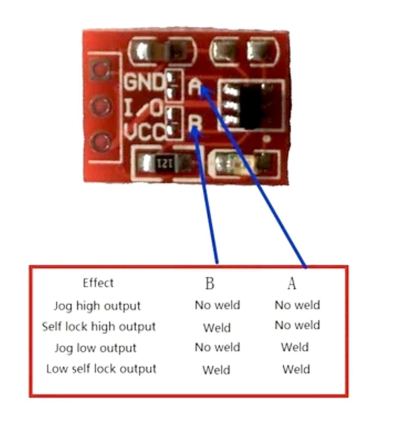 10PCS TTP223 Touch Key Capacitive Switch Button Module Arduino Stand Alone DIY